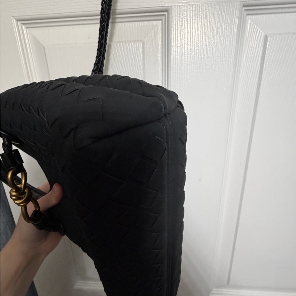 Elegant Black Woven Handbag fashion - Picture 5 of 10